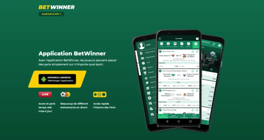 Découvrez Betwinner App